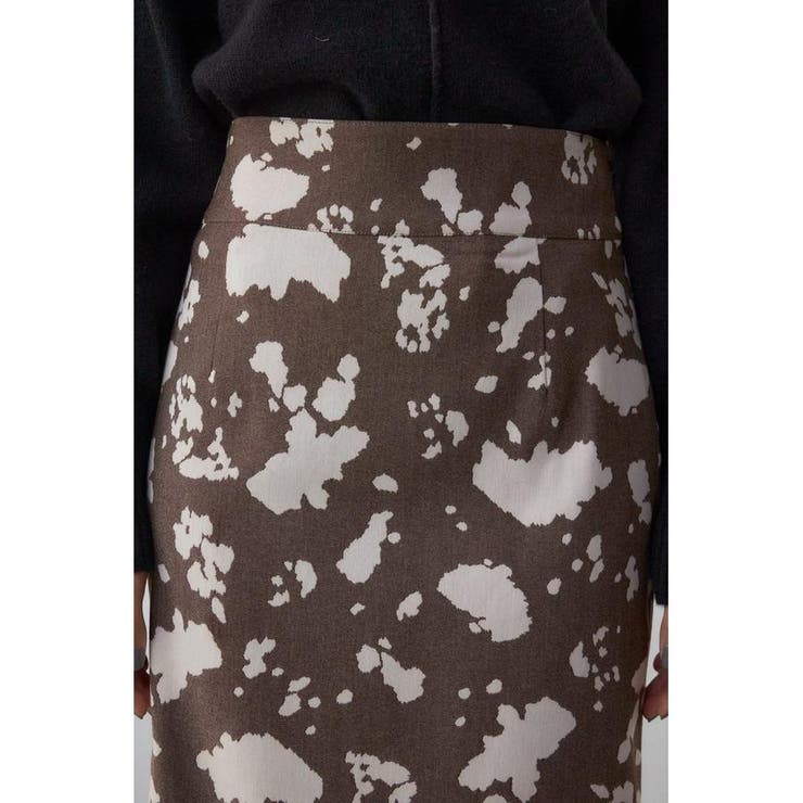 カウ柄ジャガードタイトスカート | AZUL BY MOUSSY | 詳細画像20 