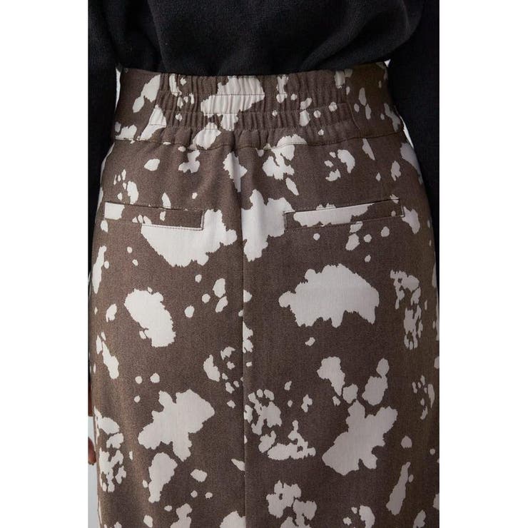 カウ柄ジャガードタイトスカート | AZUL BY MOUSSY | 詳細画像21 