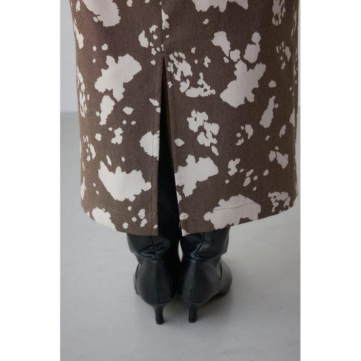 カウ柄ジャガードタイトスカート | AZUL BY MOUSSY | 詳細画像25 