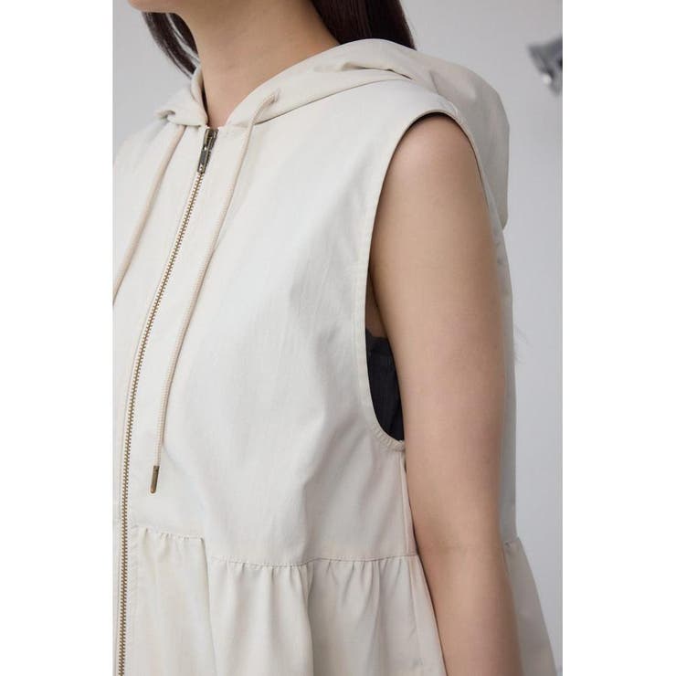 C/T撥水フード付ジップベスト | AZUL BY MOUSSY | 詳細画像20 