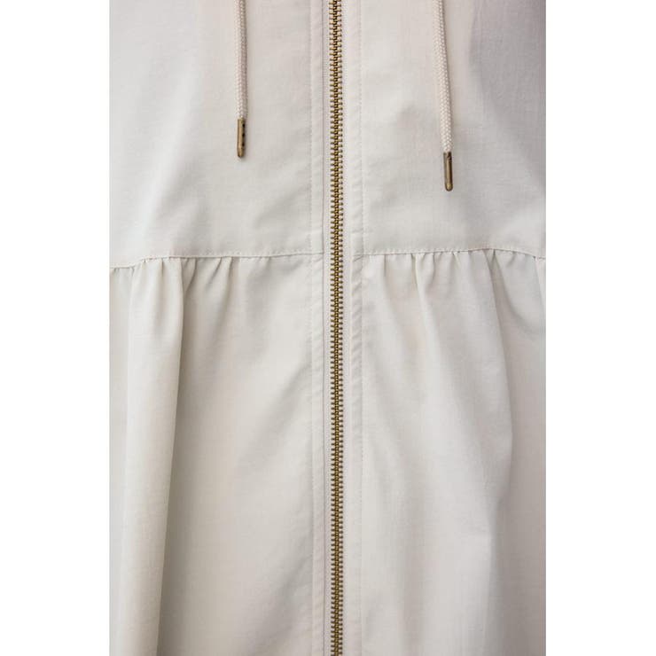 C/T撥水フード付ジップベスト | AZUL BY MOUSSY | 詳細画像21 