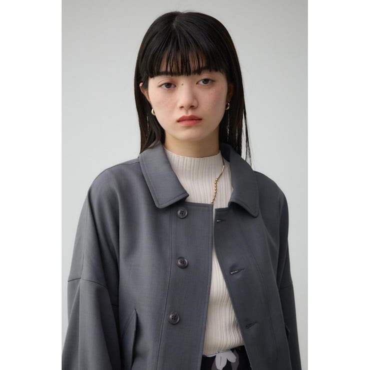 ボリュームスリーブクロップドシャツブルゾン | AZUL BY MOUSSY | 詳細画像25 