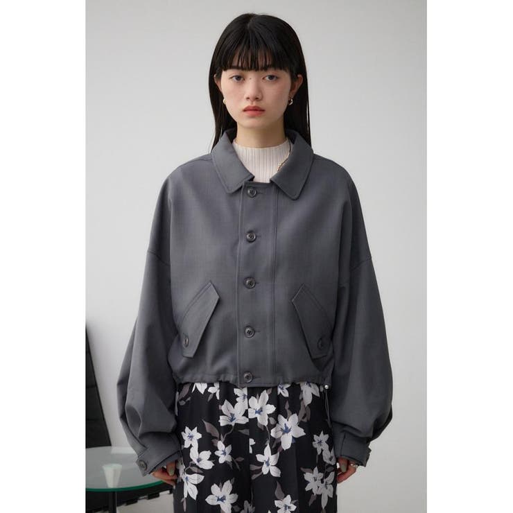 ボリュームスリーブクロップドシャツブルゾン | AZUL BY MOUSSY | 詳細画像28 