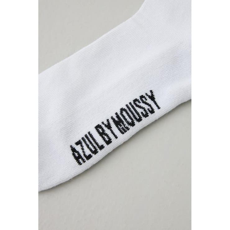 1ポイント刺繍ロングソックス | AZUL BY MOUSSY | 詳細画像3 