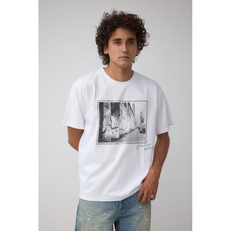 モノクロームストリートTシャツ | AZUL BY MOUSSY | 詳細画像15 