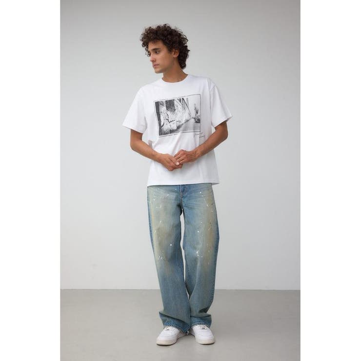 モノクロームストリートTシャツ | AZUL BY MOUSSY | 詳細画像16 