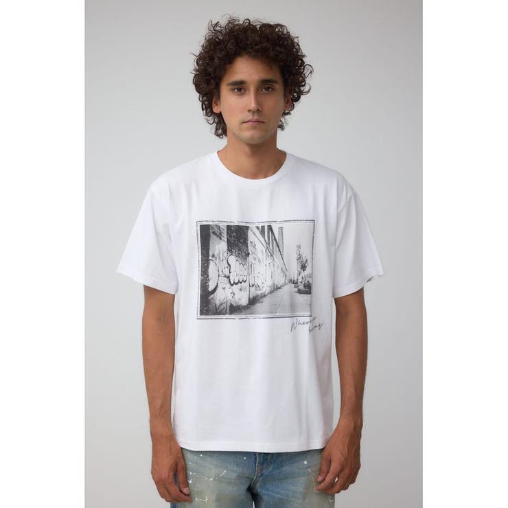 モノクロームストリートTシャツ | AZUL BY MOUSSY | 詳細画像17 