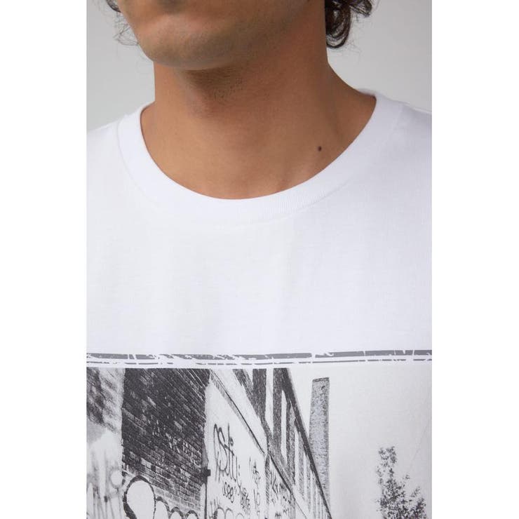 モノクロームストリートTシャツ | AZUL BY MOUSSY | 詳細画像21 