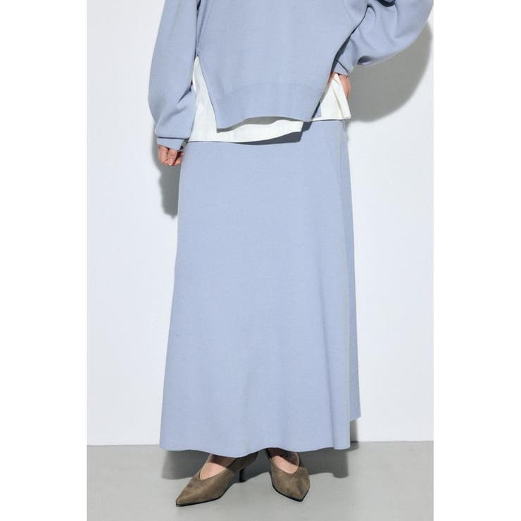 フレアニットロングスカート | AZUL BY MOUSSY | 詳細画像15 
