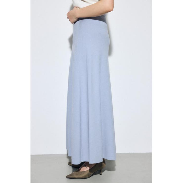 フレアニットロングスカート | AZUL BY MOUSSY | 詳細画像17 