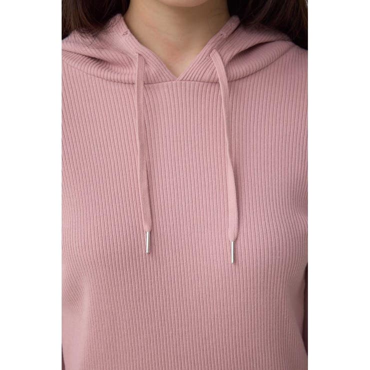 ダメージフーディーリブトップス | AZUL BY MOUSSY | 詳細画像31 