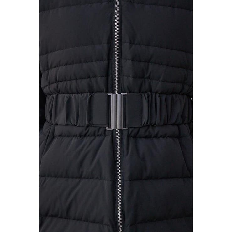 VENUS フードファーベルト付ミドルダウンコート | AZUL BY MOUSSY | 詳細画像26 