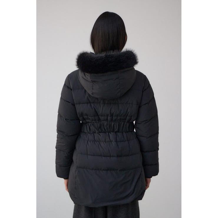 VENUS フードファーベルト付ミドルダウンコート | AZUL BY MOUSSY | 詳細画像22 