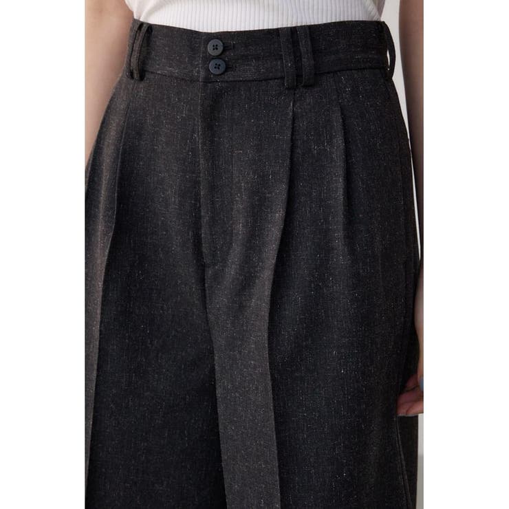 ポリエステルリネンミックスハーフパンツ | AZUL BY MOUSSY | 詳細画像8 