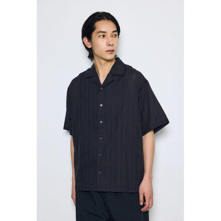 デザインメッシュシャツ | AZUL BY MOUSSY | 詳細画像13 