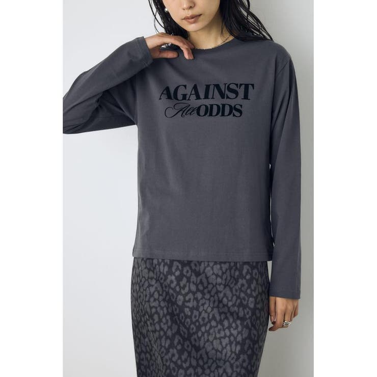 フロッキーロゴロンT | AZUL BY MOUSSY | 詳細画像23 