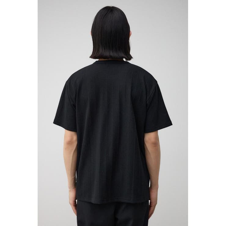 シャドウストライプクルーネックTシャツ | AZUL BY MOUSSY | 詳細画像17 