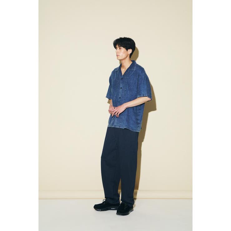 ヴィンテージウォッシュ開襟シャツ | AZUL BY MOUSSY | 詳細画像14 