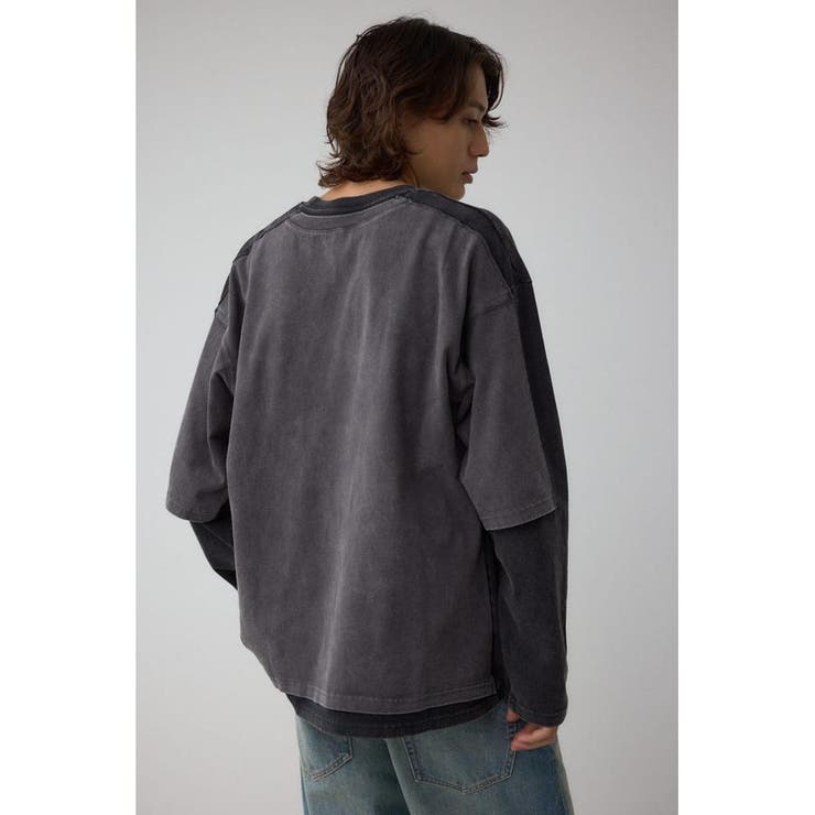 イリュージョンレイヤードTシャツ | AZUL BY MOUSSY | 詳細画像3 