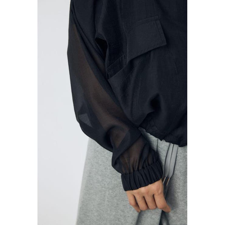シアーブルゾン | AZUL BY MOUSSY | 詳細画像9 