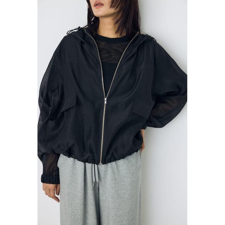 シアーブルゾン | AZUL BY MOUSSY | 詳細画像1 