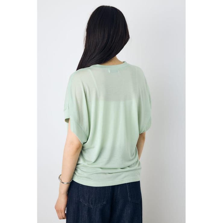 ドレープフレンチスリーブTシャツ | AZUL BY MOUSSY | 詳細画像29 