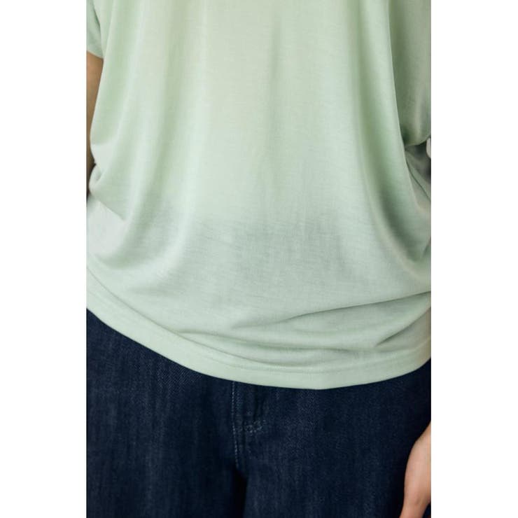 ドレープフレンチスリーブTシャツ | AZUL BY MOUSSY | 詳細画像33 