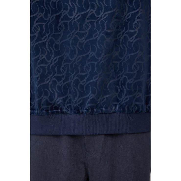 ベロアエンボス総柄トップス | AZUL BY MOUSSY | 詳細画像22 