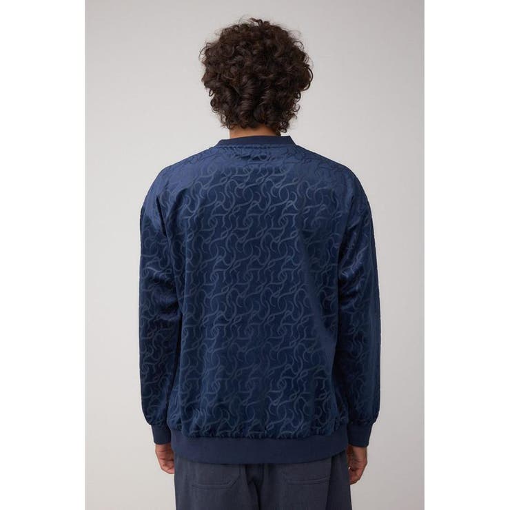 ベロアエンボス総柄トップス | AZUL BY MOUSSY | 詳細画像18 