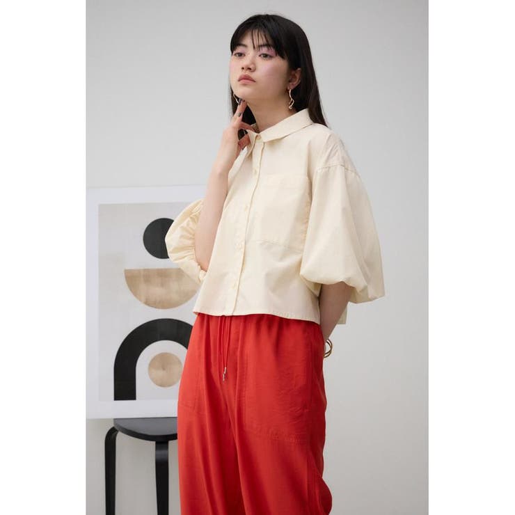 ショートオーバーシャツ | AZUL BY MOUSSY | 詳細画像2 