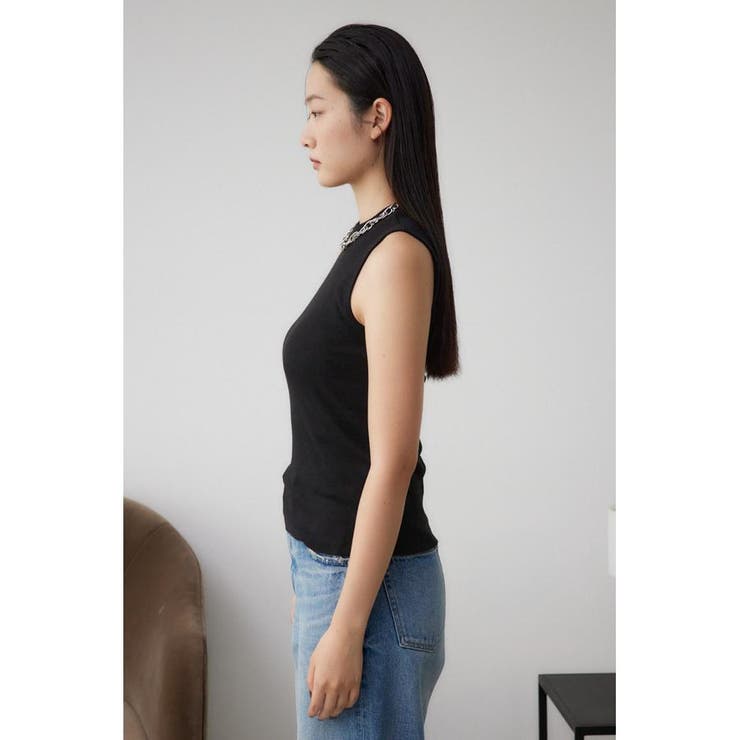 インナーSETオフショルダーシアーシャツ | AZUL BY MOUSSY | 詳細画像15 