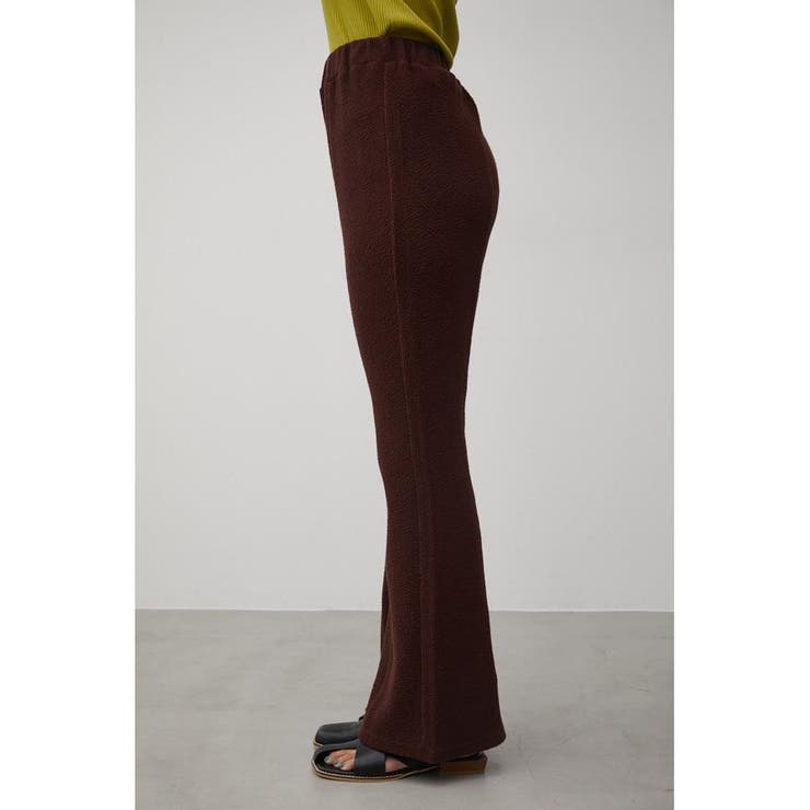 JACQUARD RIB FLARE PANTS | AZUL BY MOUSSY | 詳細画像16 