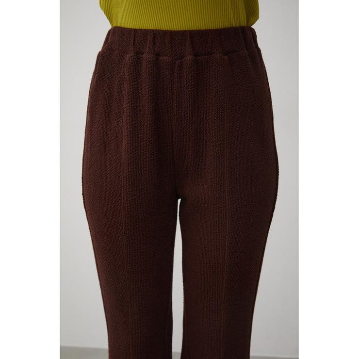 JACQUARD RIB FLARE PANTS | AZUL BY MOUSSY | 詳細画像18 