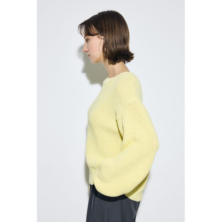 畔編みリラックスニットトップス | AZUL BY MOUSSY | 詳細画像8 