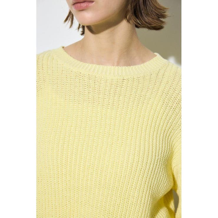 畔編みリラックスニットトップス | AZUL BY MOUSSY | 詳細画像13 