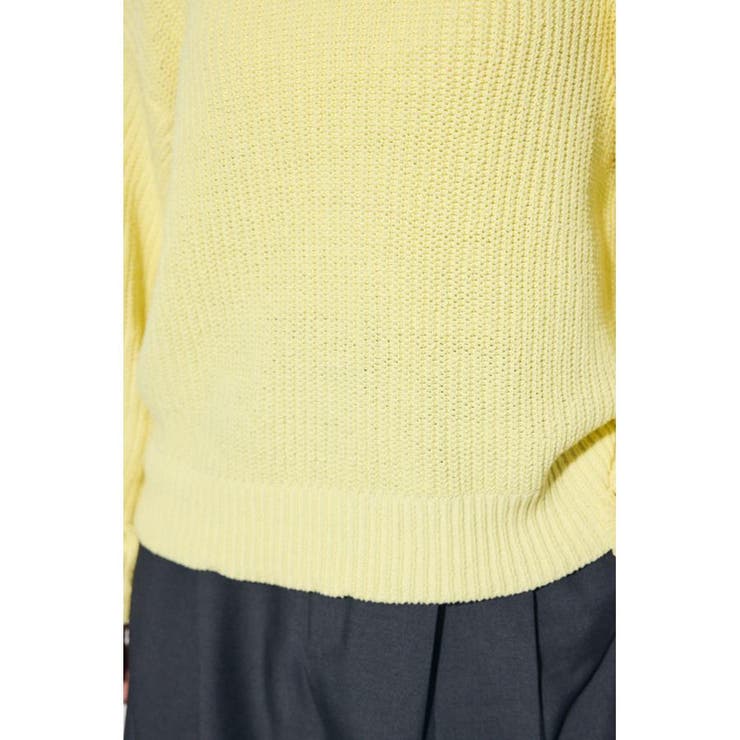 畔編みリラックスニットトップス | AZUL BY MOUSSY | 詳細画像12 