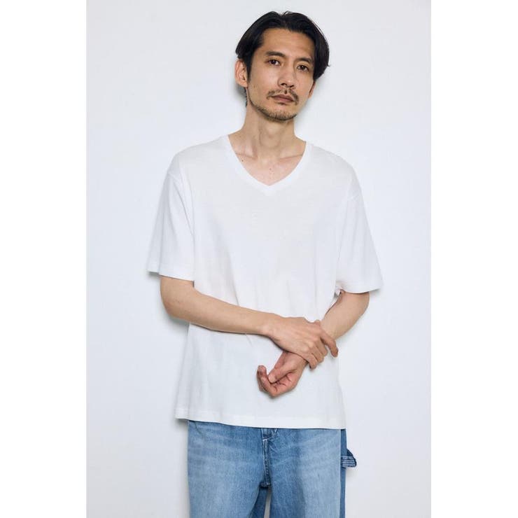 超長綿フライスV/NTEE | AZUL BY MOUSSY | 詳細画像2 