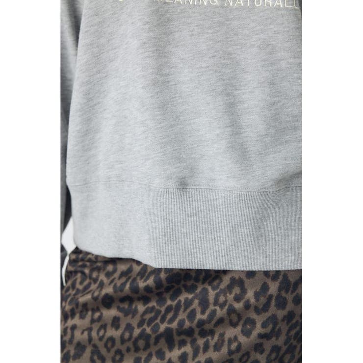 カレッジワッペンロゴ裏毛トップス | AZUL BY MOUSSY | 詳細画像16 