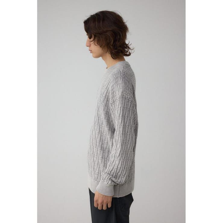 ヴィンテージライクジャガードニット | AZUL BY MOUSSY | 詳細画像28 