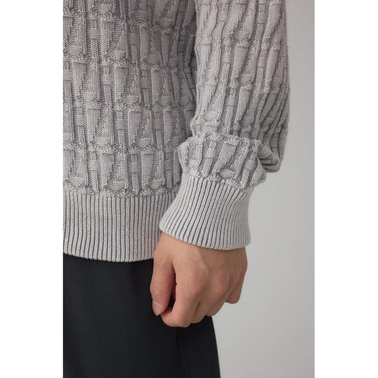 ヴィンテージライクジャガードニット | AZUL BY MOUSSY | 詳細画像32 