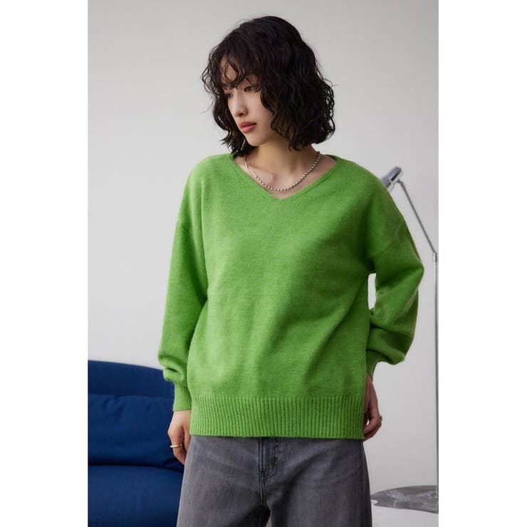 バイカラータートルプルオーバー|allureville OFFICIAL SITE