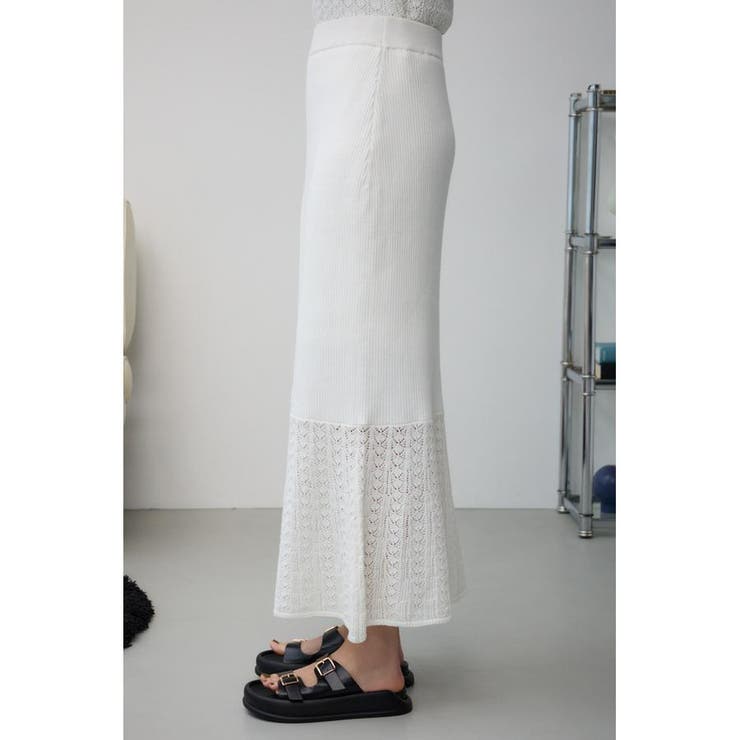 クロシェニットスカート | AZUL BY MOUSSY | 詳細画像5 