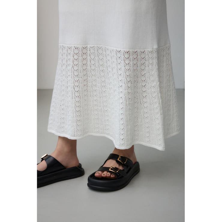 クロシェニットスカート | AZUL BY MOUSSY | 詳細画像10 