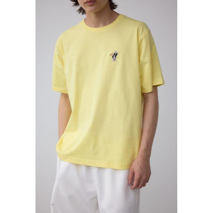 L/YEL1 | SBC FUNK刺繍ワンポイントTEE | AZUL BY MOUSSY