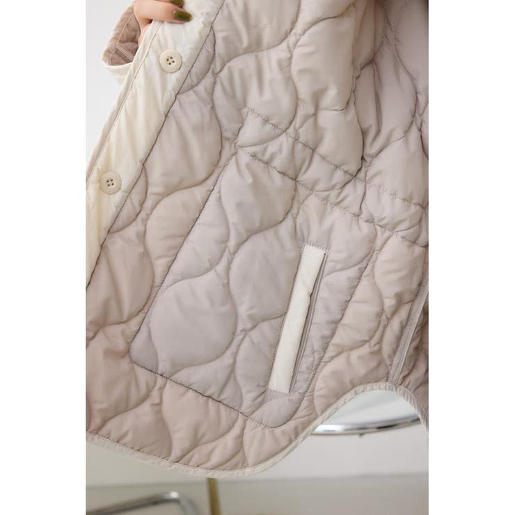 キルティングウエストドローブルゾン | AZUL BY MOUSSY | 詳細画像12 