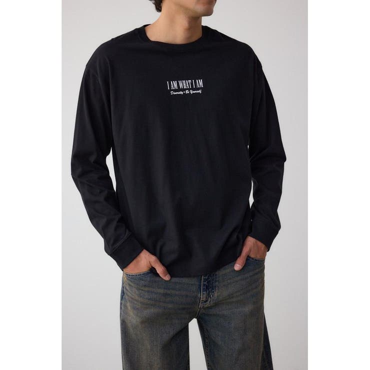 BLK | ベーシックロゴロングTシャツ | AZUL BY MOUSSY