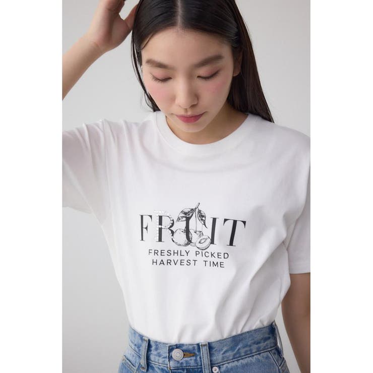 プランツグラフィックTシャツ | AZUL BY MOUSSY | 詳細画像1 