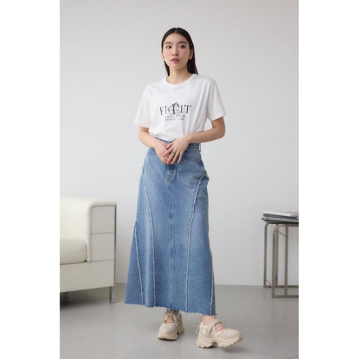 プランツグラフィックTシャツ | AZUL BY MOUSSY | 詳細画像3 