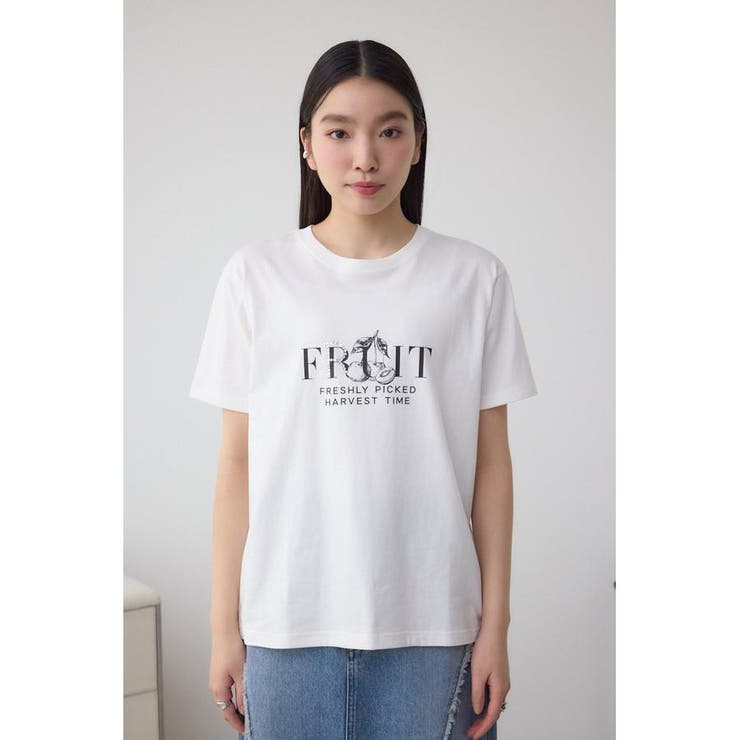 プランツグラフィックTシャツ | AZUL BY MOUSSY | 詳細画像4 