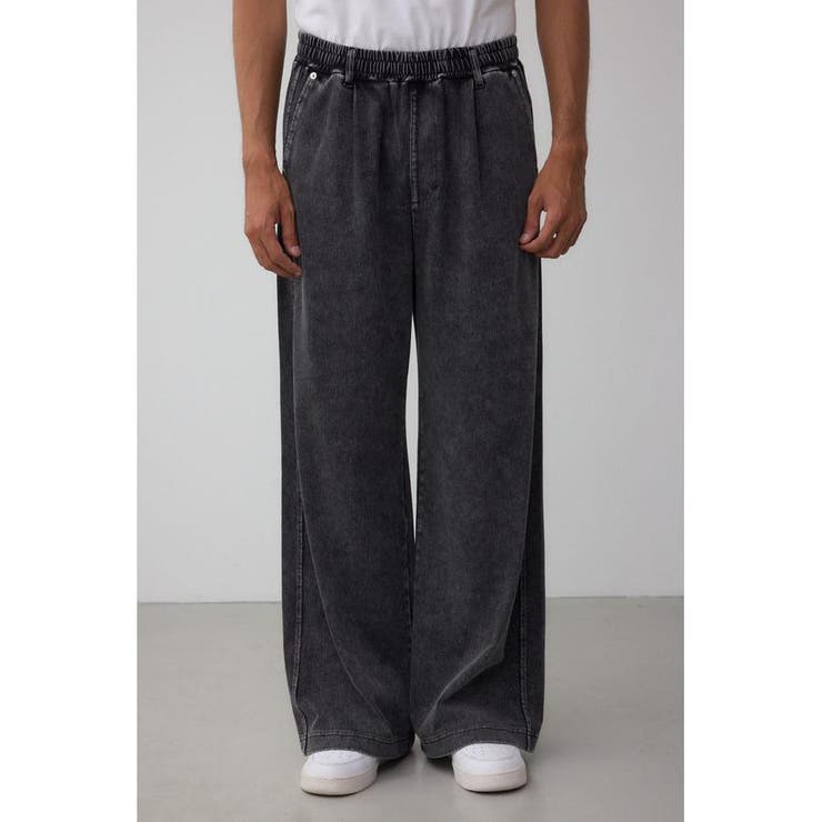 C/Tフェードデニムワイドパンツ | AZUL BY MOUSSY | 詳細画像4 